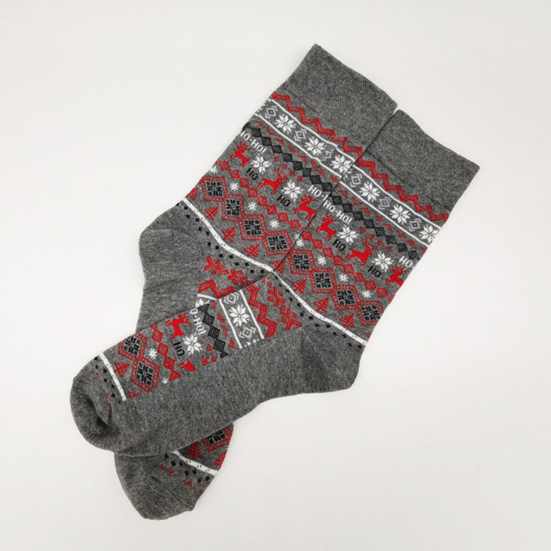Weihnachtsmodische Viertelsocken in Übergröße (6 Paar) - image 12