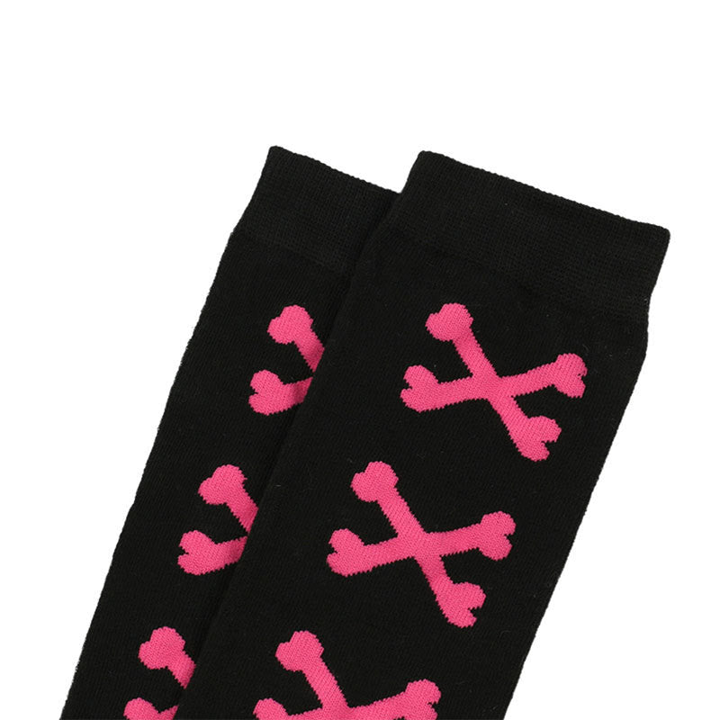 Halloween-Kniestrümpfe mit Knochenmuster (7 Paar) - image 9