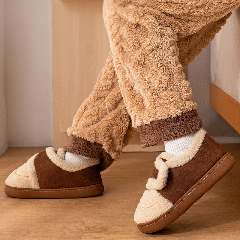 Vintage Hausschuhe mit Klettverschluss - image 1