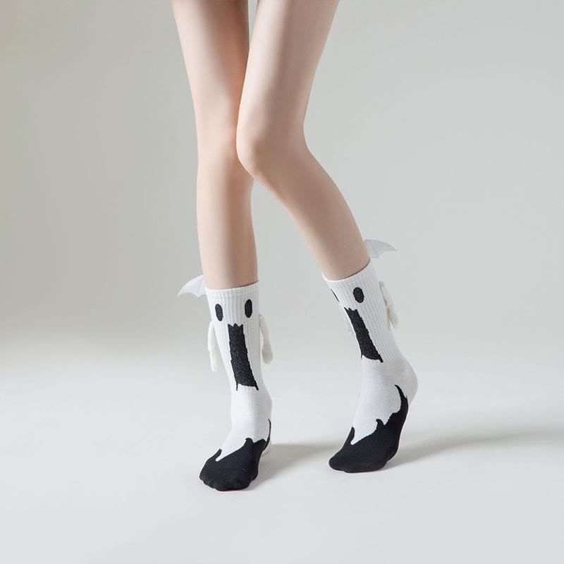 Ghost Magnetic Attraction Quarter-Socken in Übergröße (2 Paar) - image 4