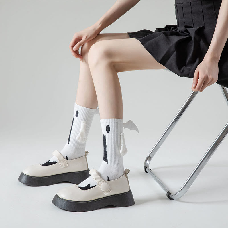 Ghost Magnetic Attraction Quarter-Socken in Übergröße (2 Paar) - image 8