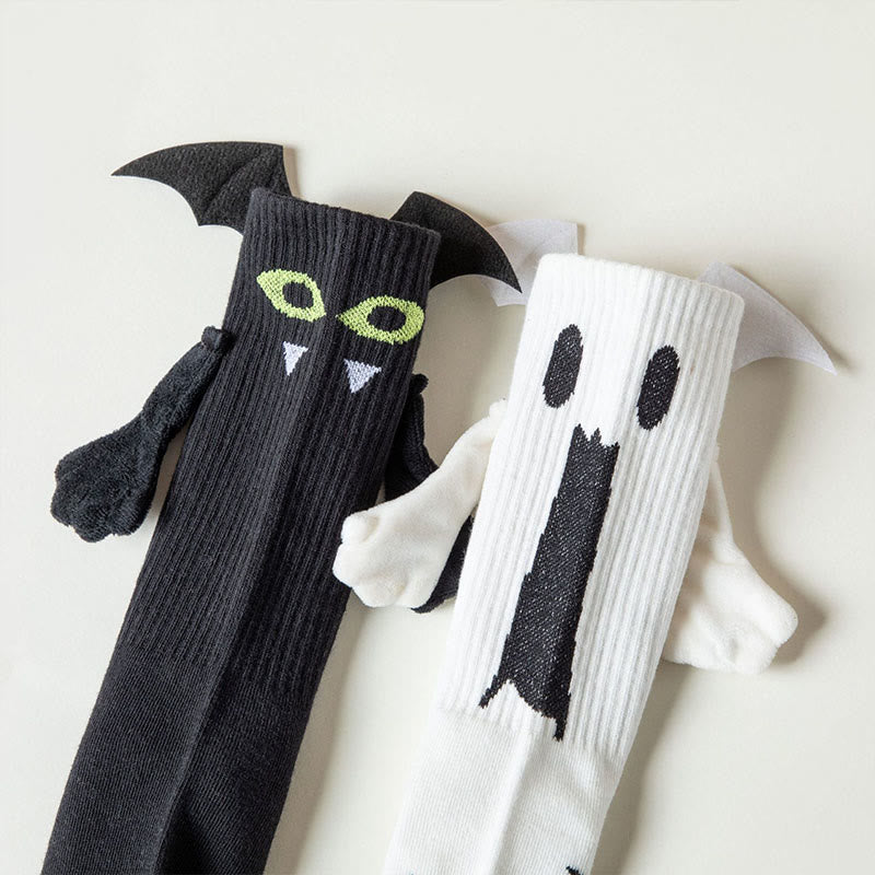 Ghost Magnetic Attraction Quarter-Socken in Übergröße (2 Paar) - image 11