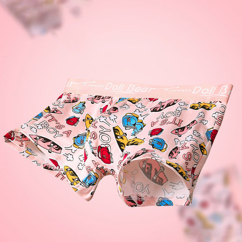Boxershorts der Pink Series in Übergröße (4er-Pack)
