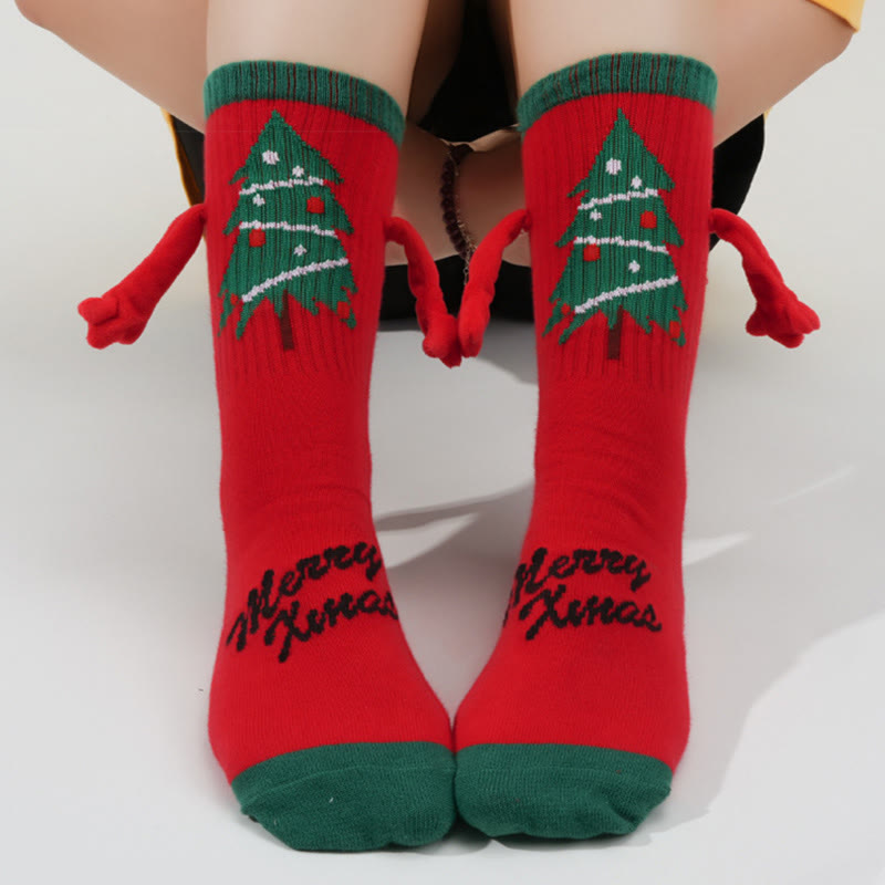 Magnetische Weihnachtssocken in Übergröße (3 Paar) - image 2