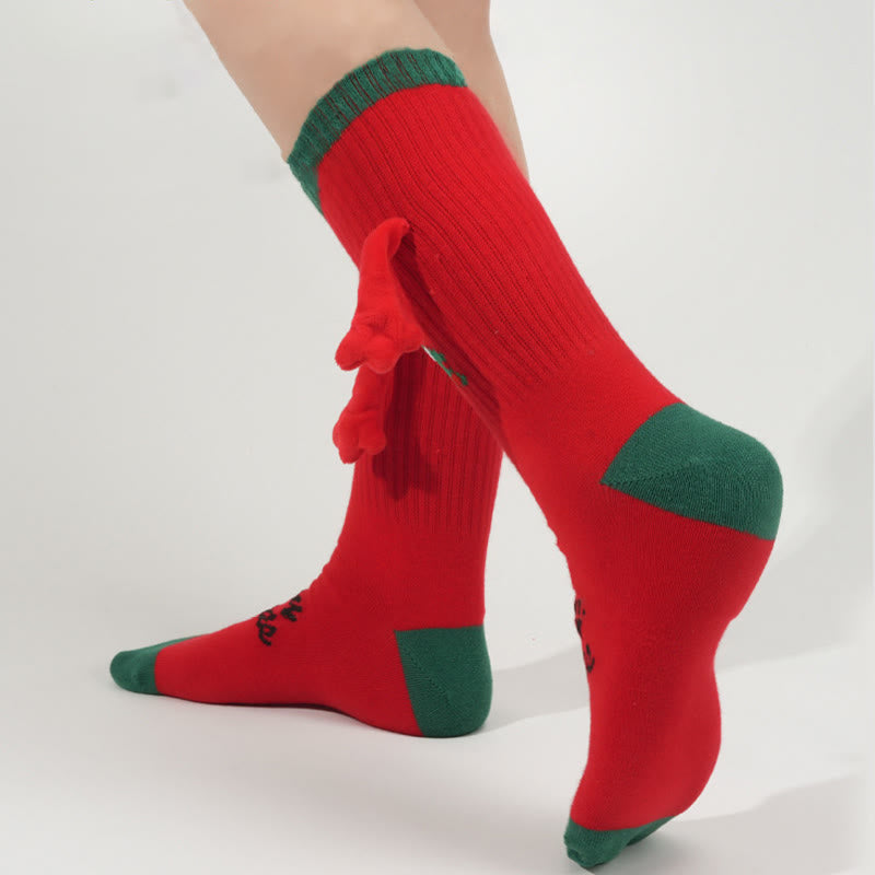 Magnetische Weihnachtssocken in Übergröße (3 Paar) - image 6