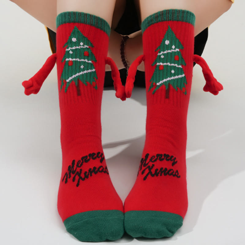 Magnetische Weihnachtssocken in Übergröße (3 Paar) - image 4