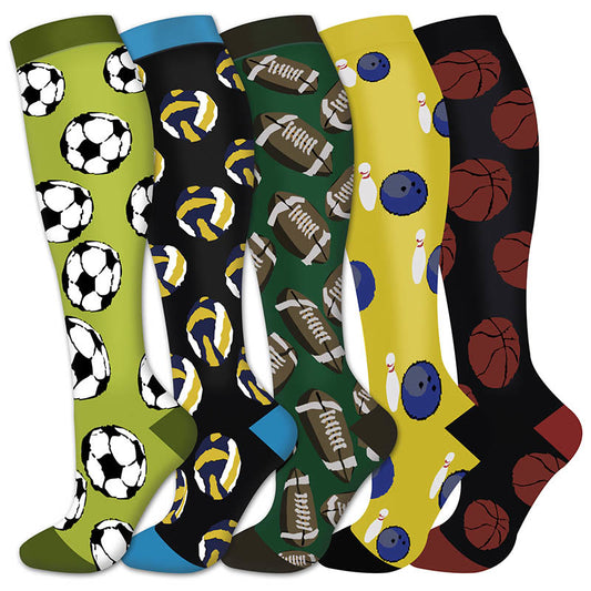 Sport-Kompressionsstrümpfe (5 Paar)