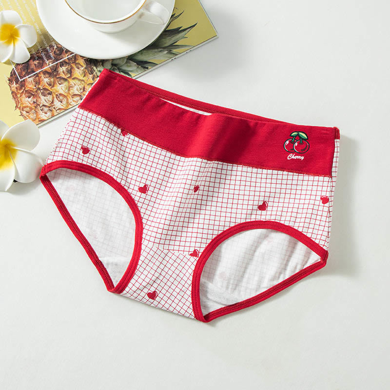 Übergröße Love Cherry Panty (5er-Pack)