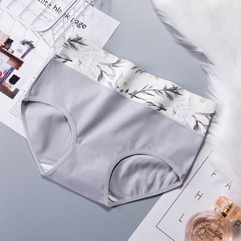 Blumen-Slips in Übergröße (3er-Pack) - Hellgrau - 2XL - image 5