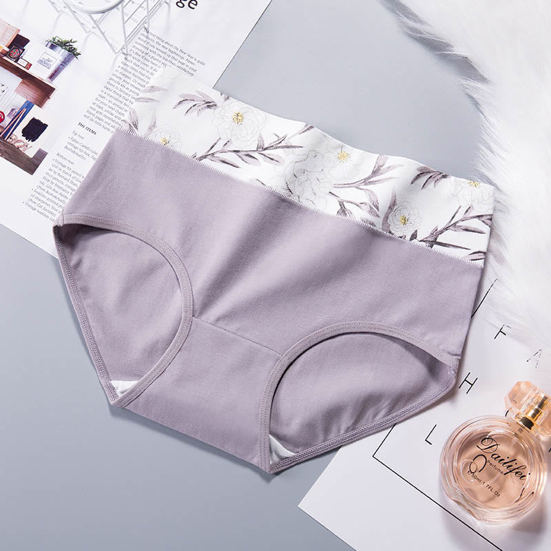 Blumen-Slips in Übergröße (3er-Pack) - Hellviolett - 2XL - image 8