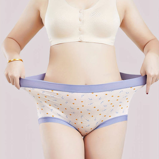 Elegante Blumen-Slips in Übergröße (4er-Pack)