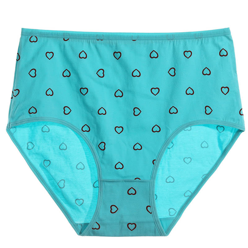 Slip mit rotem Herz in Übergröße (3er-Pack)