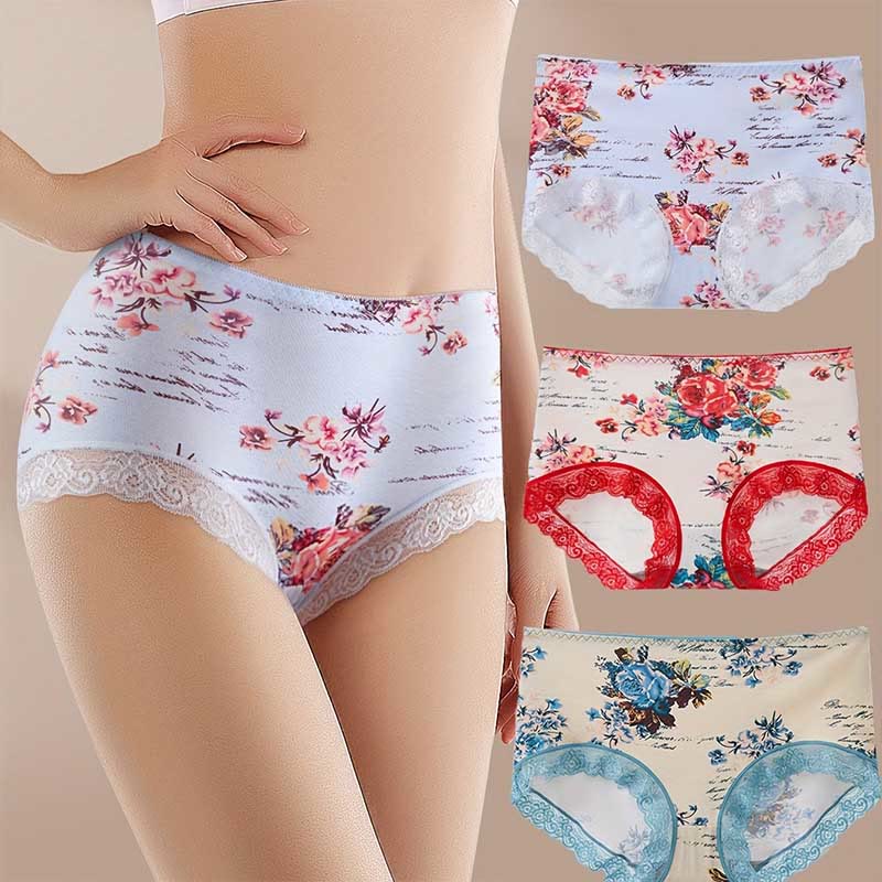 Spitzenhöschen in Übergröße (4er-Pack) - image 1