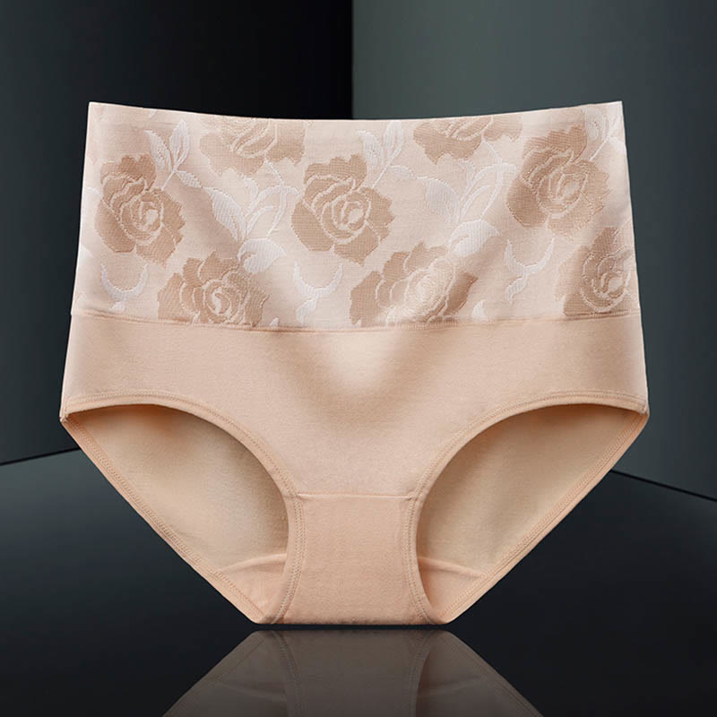 Höschen mit exquisitem Aufdruck in Übergröße (4er-Pack)