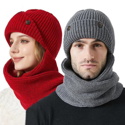 Ohrenschutz Beanie Schal 2 in 1 Set