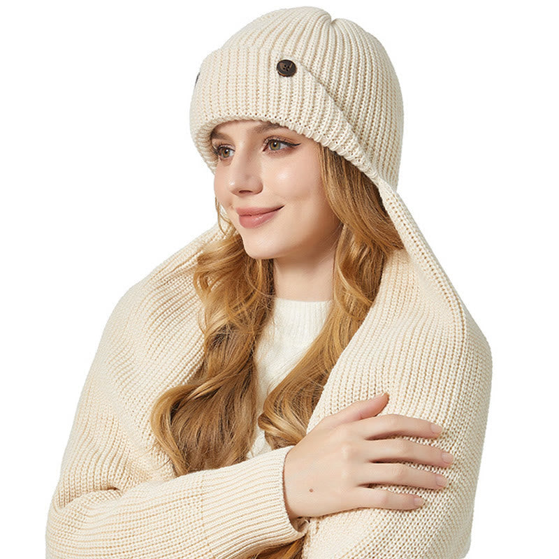 Ohrenschutz Beanie Schal 2 in 1 Set