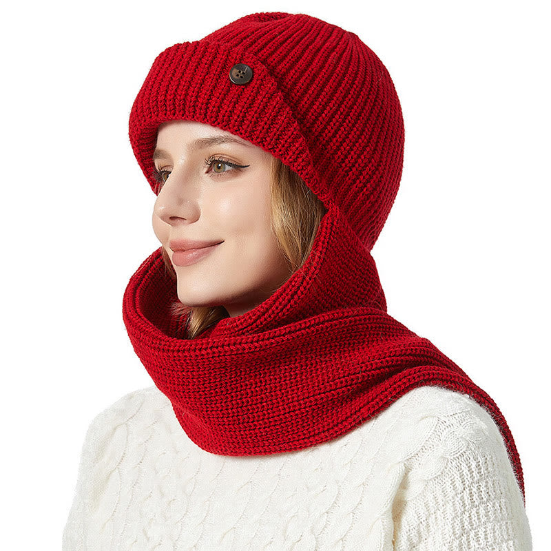 Ohrenschutz Beanie Schal 2 in 1 Set