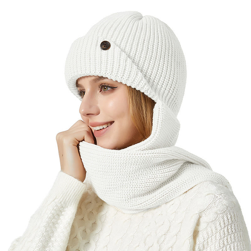 Ohrenschutz Beanie Schal 2 in 1 Set