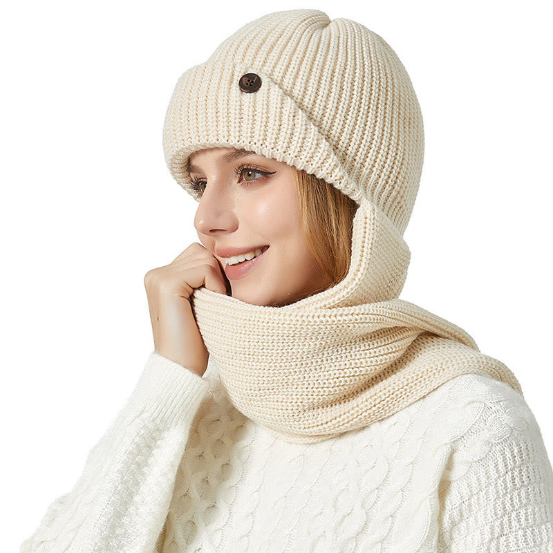 Ohrenschutz Beanie Schal 2 in 1 Set
