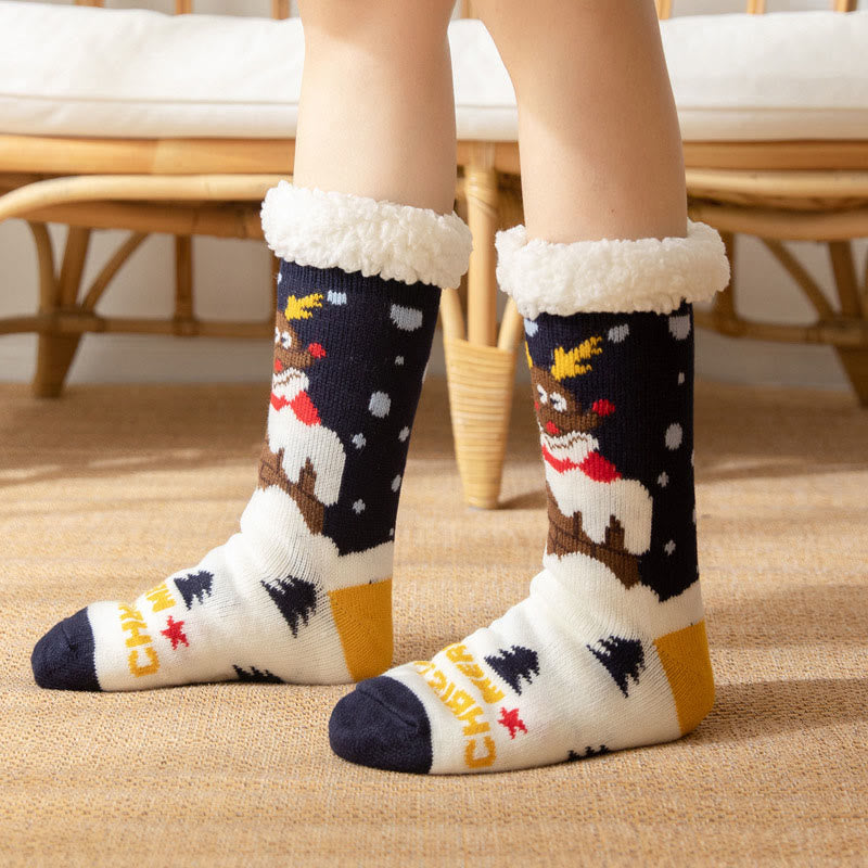 Eisbär-Hausschuhsocken in Übergröße (2 Paar) - Marineblau - EU36-42 (US3-8,5) - image 3
