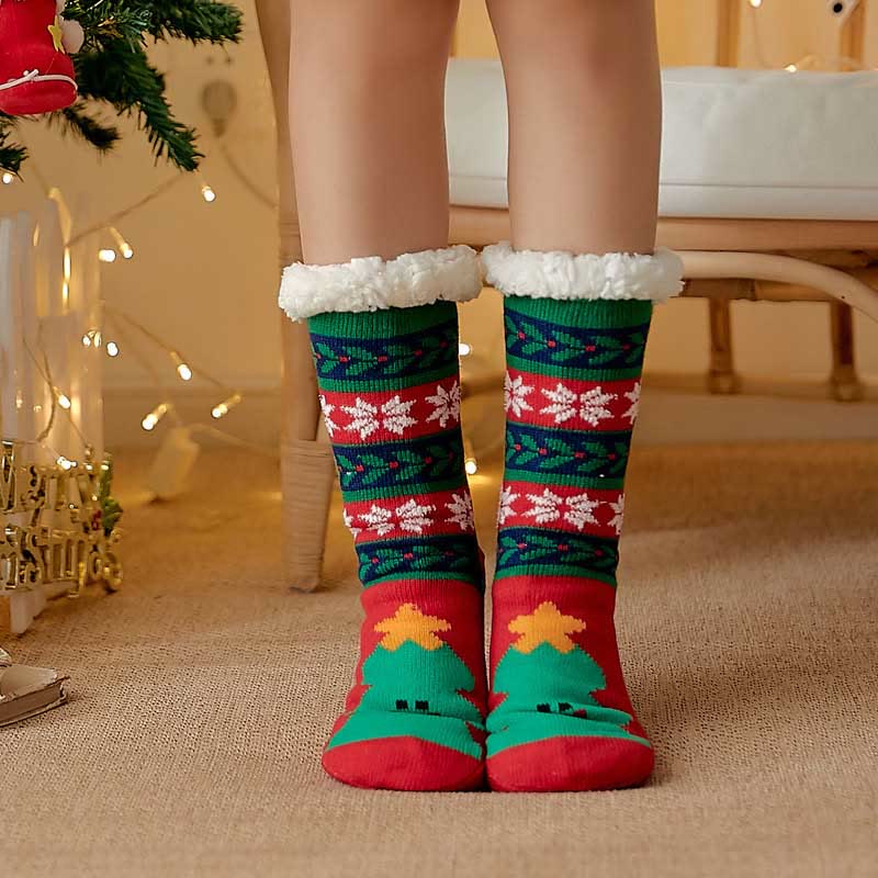 Weihnachtsgeschenke in Übergröße: Haussocken - Grün - EU36-42 (US3-8,5) - image 3