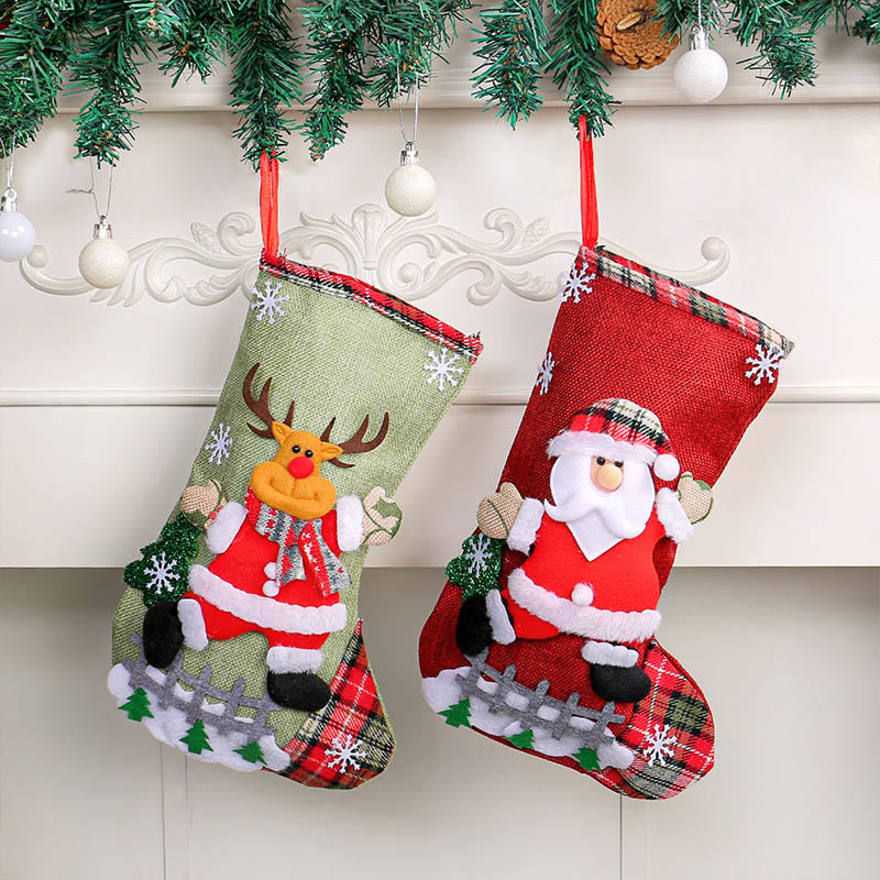 Große Weihnachtssocken in Übergröße (4 Paar) - image 3