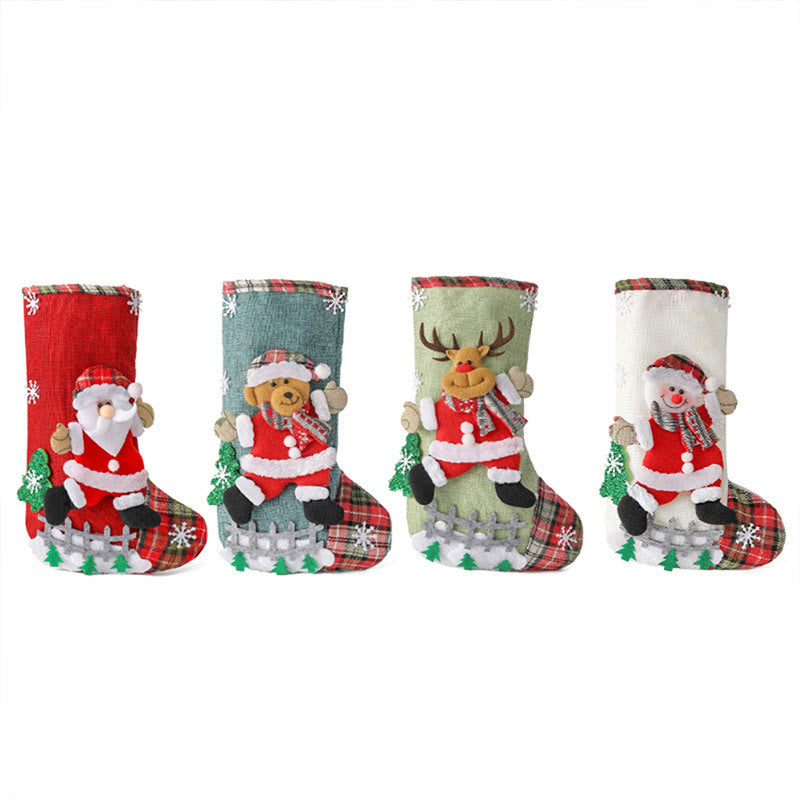Große Weihnachtssocken in Übergröße (4 Paar) - image 8