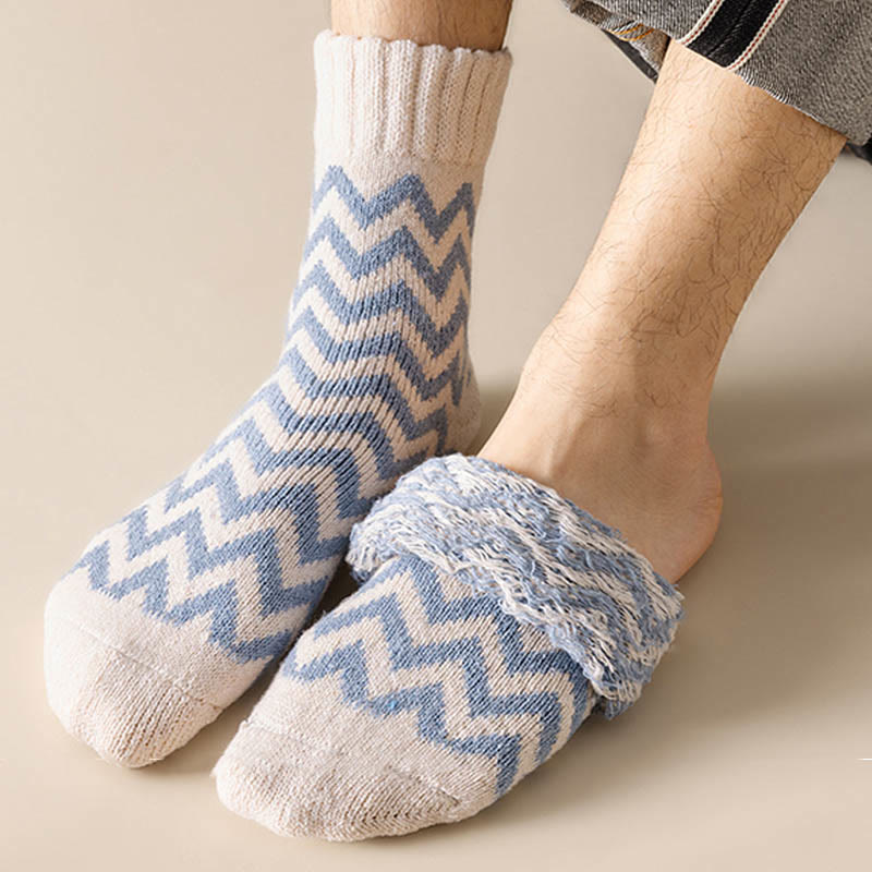 Wave Plus Velvet Quarter Socken in Übergröße (6 Paar)