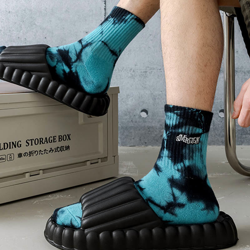 Viertelsocken mit Buchstabenstickerei in Übergröße (3 Paar)