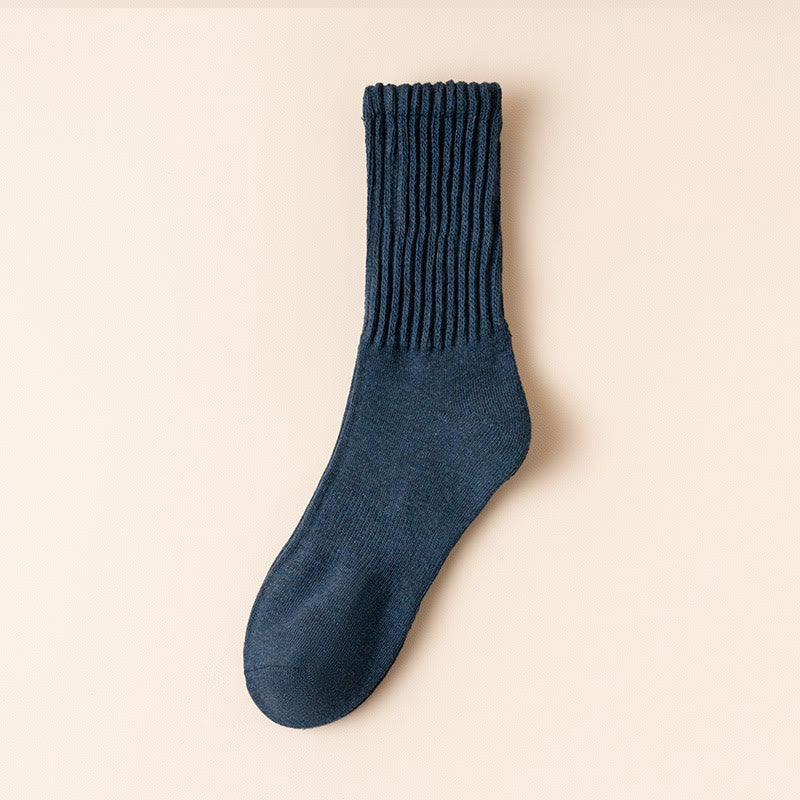Viertelsocken mit dicken Streifen in Übergröße (4 Paar)