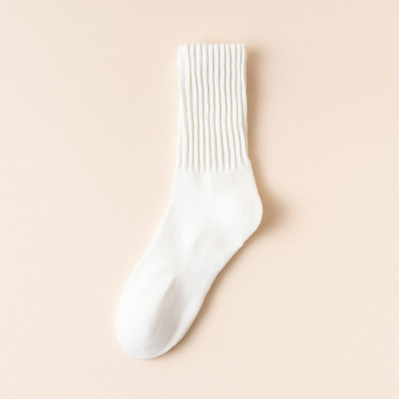 Viertelsocken mit dicken Streifen in Übergröße (4 Paar)