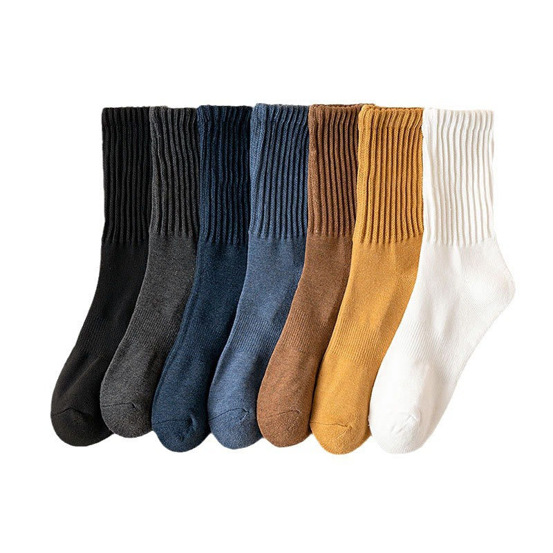 Viertelsocken mit dicken Streifen in Übergröße (4 Paar)