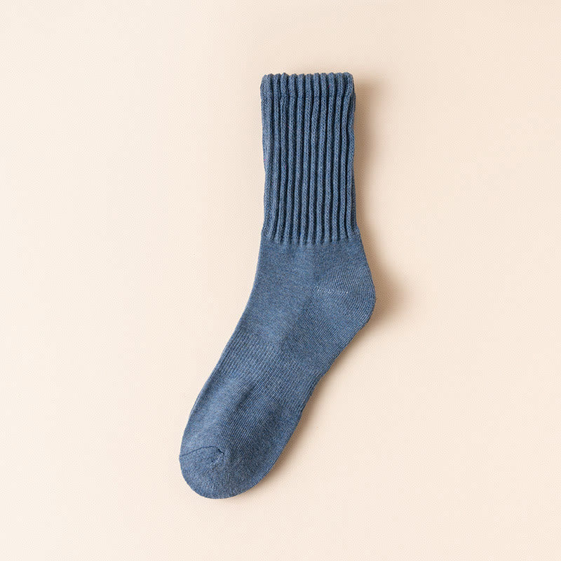 Viertelsocken mit dicken Streifen in Übergröße (4 Paar)