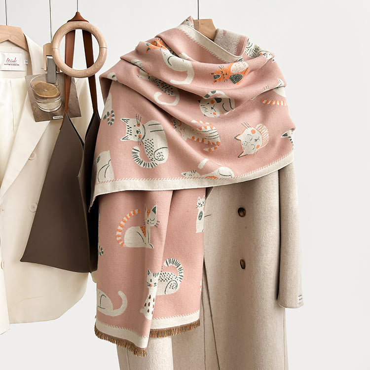 Weicher großer Katzenschal - image 2