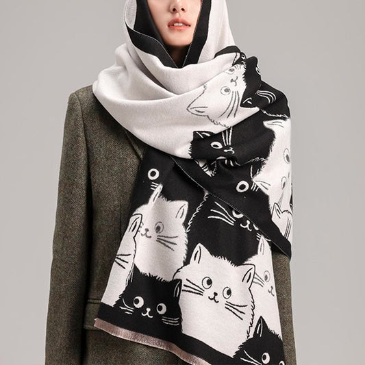 Warmer, schöner Winterdeckenschal - image 1