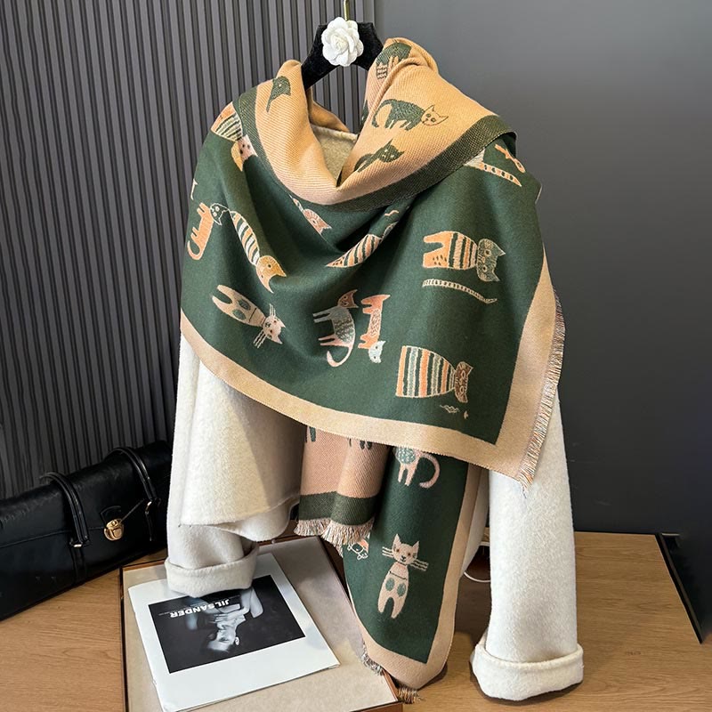 Niedlicher Malerei-Deckenschal - image 8