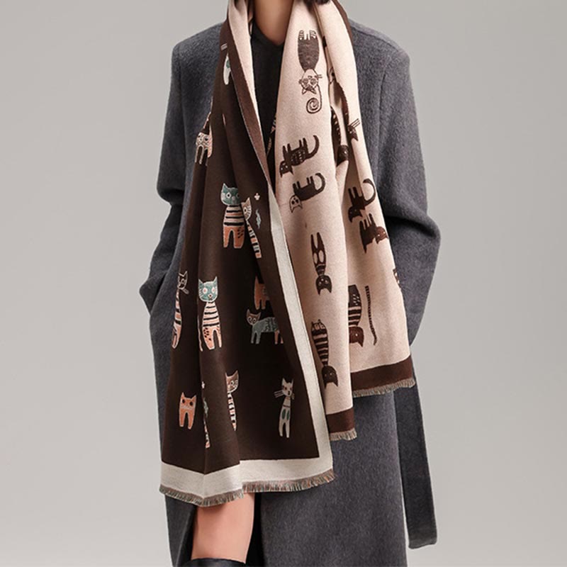 Niedlicher Malerei-Deckenschal - image 2