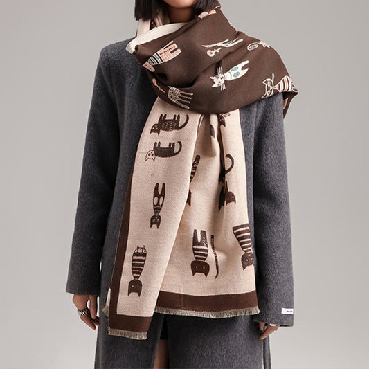 Niedlicher Malerei-Deckenschal - image 1