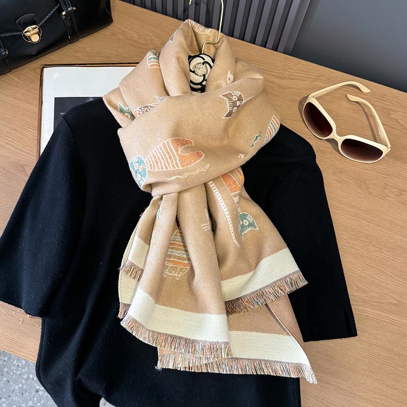 Niedlicher Malerei-Deckenschal - image 9