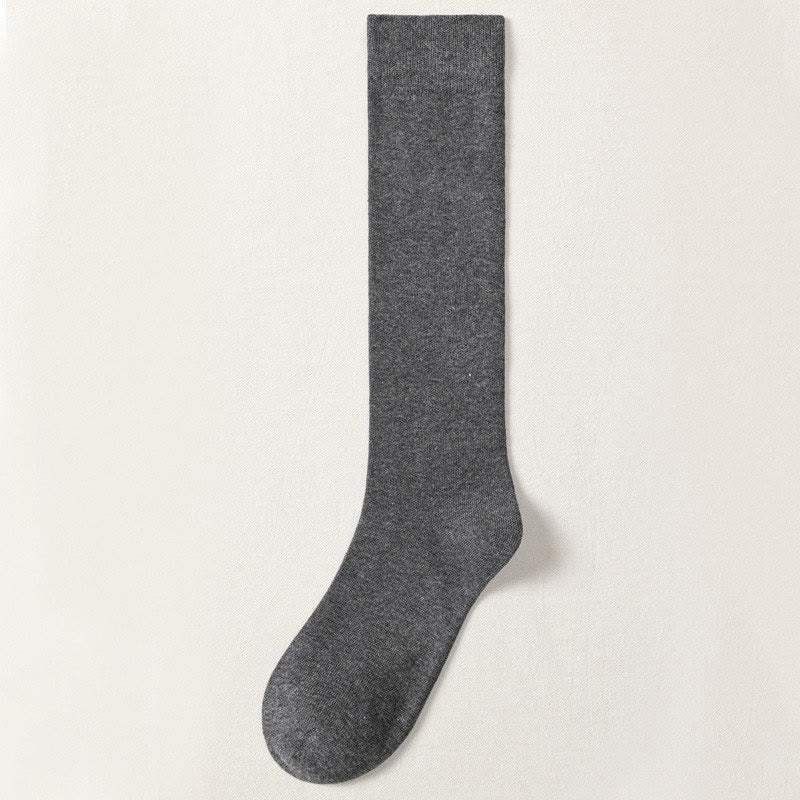 Anständige Kniestrümpfe in Übergröße (5 Paar) - Dunkelgrau - EU38-46 (US5-12) - image 5