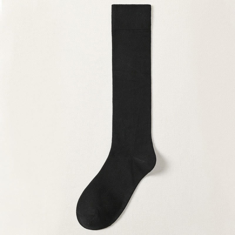 Anständige Kniestrümpfe in Übergröße (5 Paar) - Schwarz - EU38-46 (US5-12) - image 4