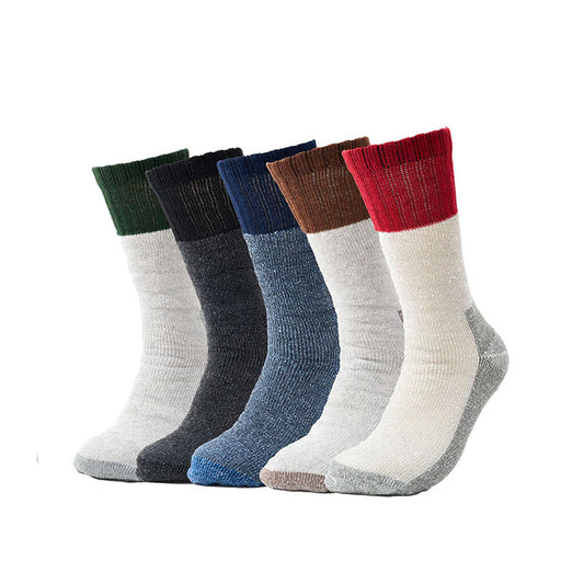 Gemütliche Walking-Crew-Socken in Übergröße (5 Paar) - Mehrfarbig - EU42-45 (US10-13) - image 0