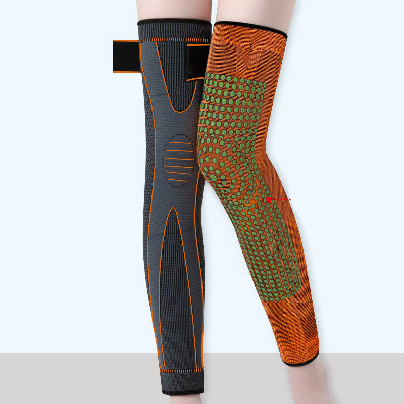 Warme Oberschenkelmanschette für Gelenke in Übergröße - Orange - XL - image 1