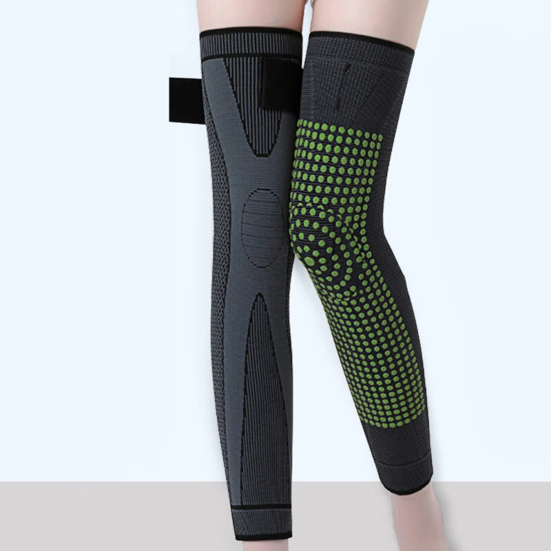 Warme Oberschenkelmanschette für Gelenke in Übergröße - Grün - XL - image 2