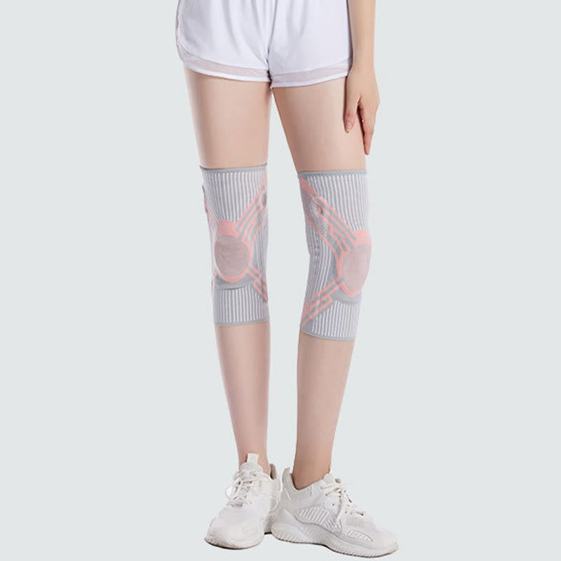 Kniebandage mit Silikonpolster