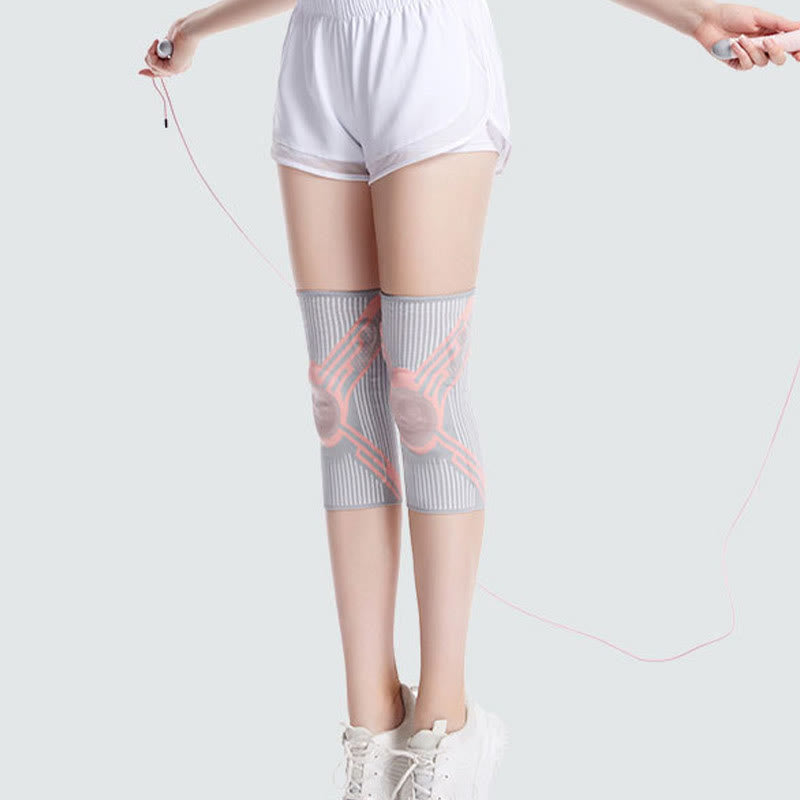 Kniebandage mit Silikonpolster