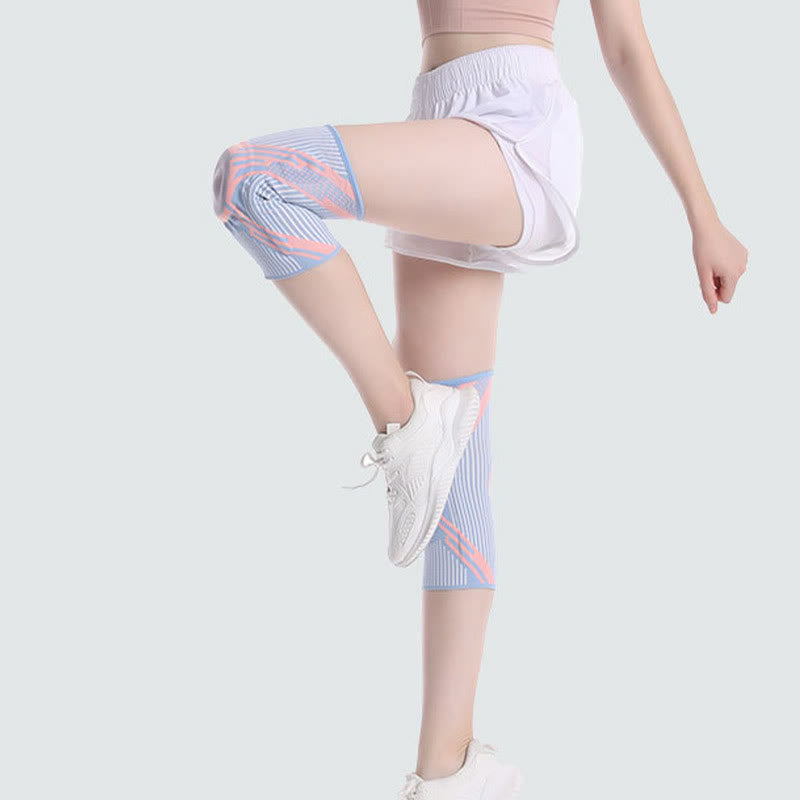 Kniebandage mit Silikonpolster