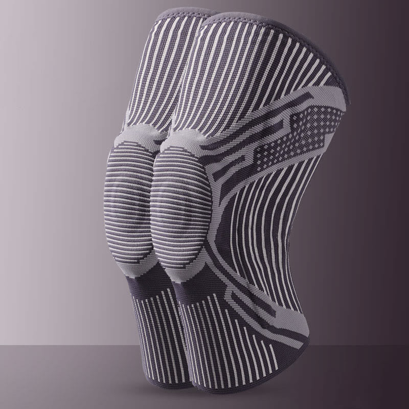 Kniebandage mit Silikonpolster
