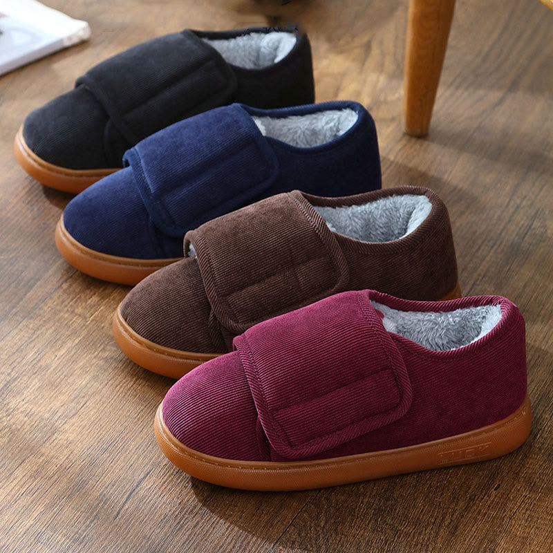 Rutschfeste, verstellbare Diabetiker-Hausschuhe in Übergröße - image 7