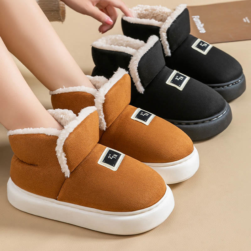 Weiche Hausschuhe aus Memory-Schaum in Übergröße - image 0